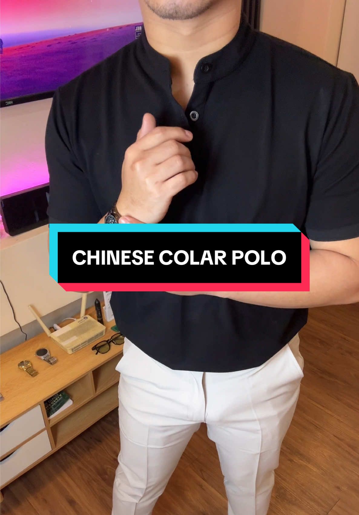 Chinese colar polo na sobrang solid ng quality ba ang hanap mo? #polo #poloshirt #menspolo 