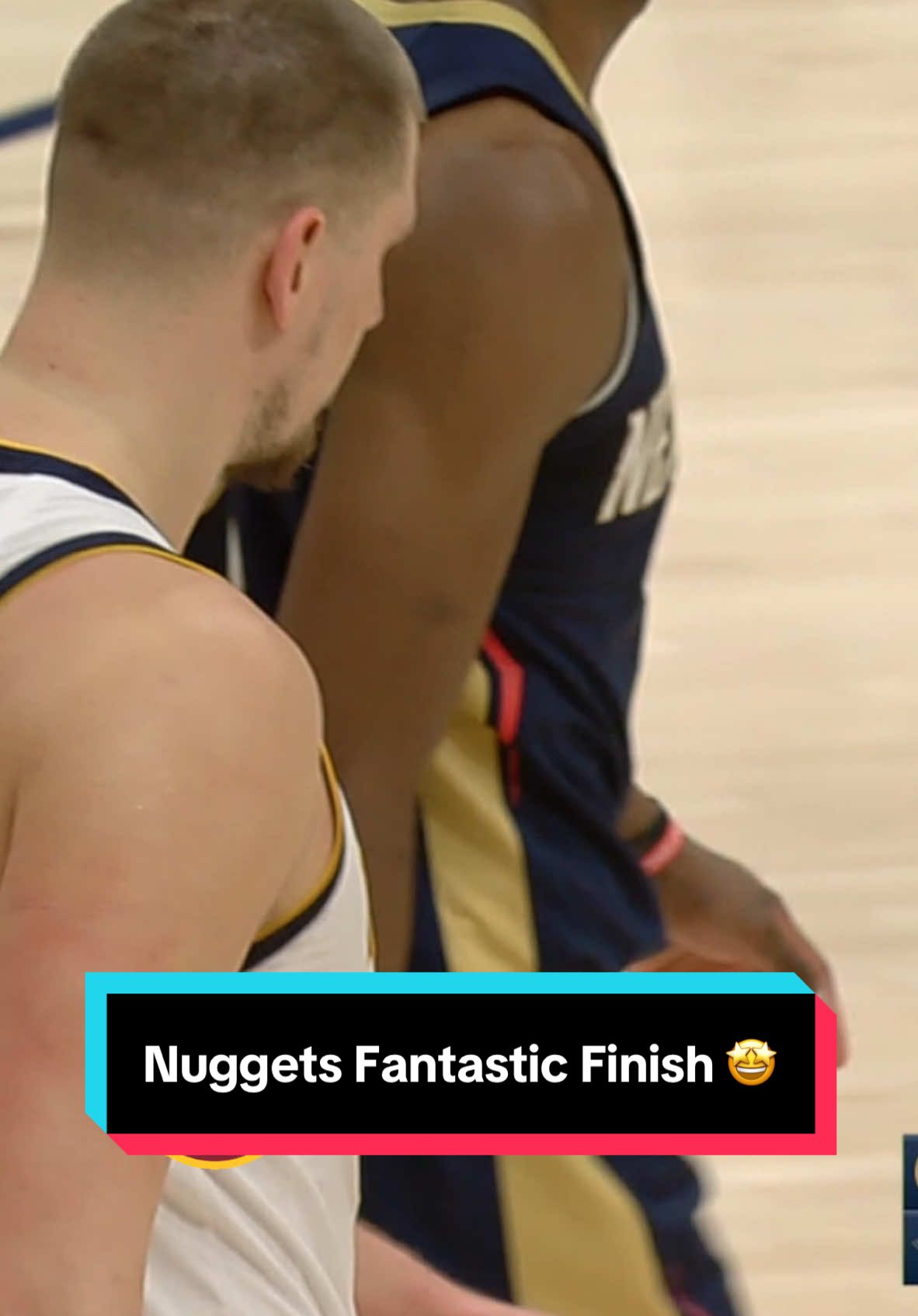 What a FANTASTIC FINISH for the @Denver Nuggets 🤩 #NBA #NBAHighlights #basketball #Nuggets 