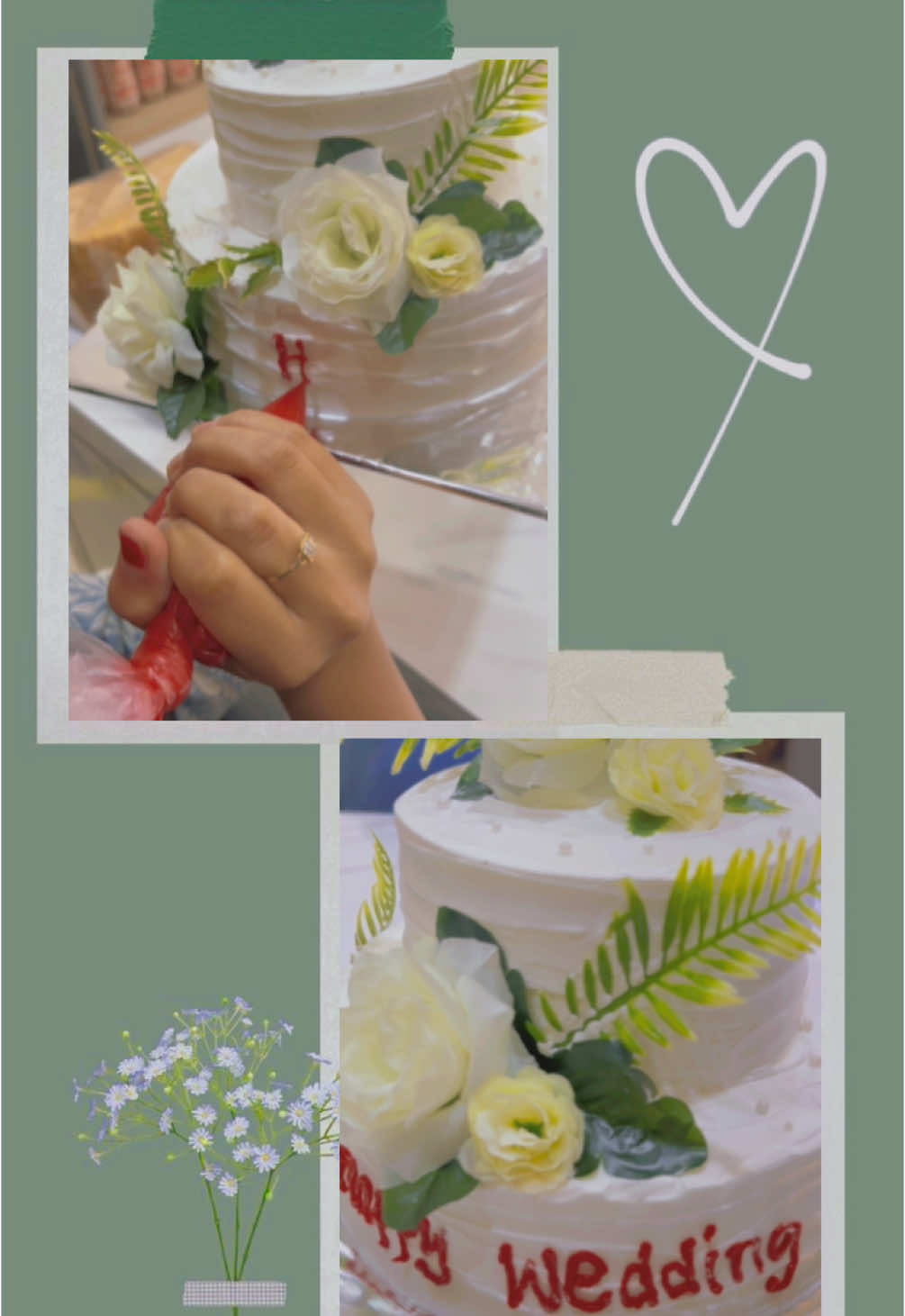 Bisa juga buat hari spesialmu 🫶🏻🥰 #chipchipbakerysemarang #chipchipbakery #fypシ #cake #weddingcake 