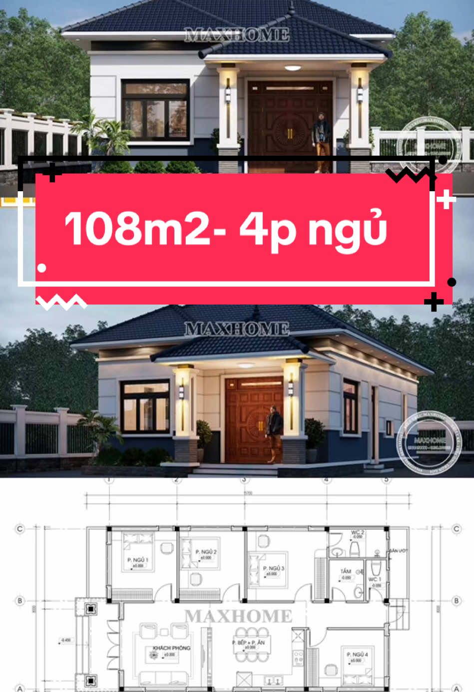 Nhà vườn mái nhật mặt t.iền 8m sở hữu ngoại thất đẹp sang trọng  #xuhuong #maxhome #xh #foryou #ypfッ #decor #xuhuongtiktok2024 #thietkenhadep #giare #thicongtrongoi 