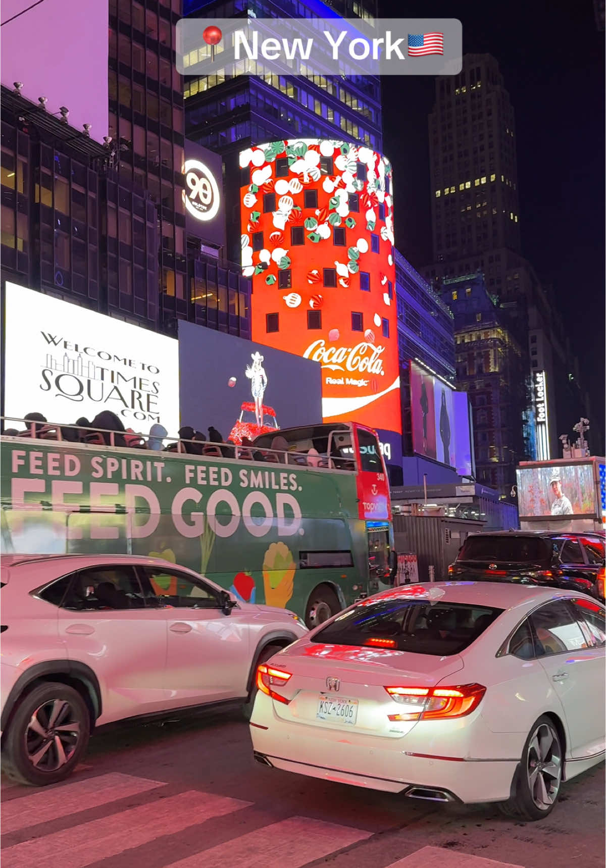 📍Times Square NY🇺🇸🗽 #timesquare #newyork #nyc #explore #exlporepage #christmas #christmas #christmas2024 #trending #trend #trending #skyline ❤️🇺🇸