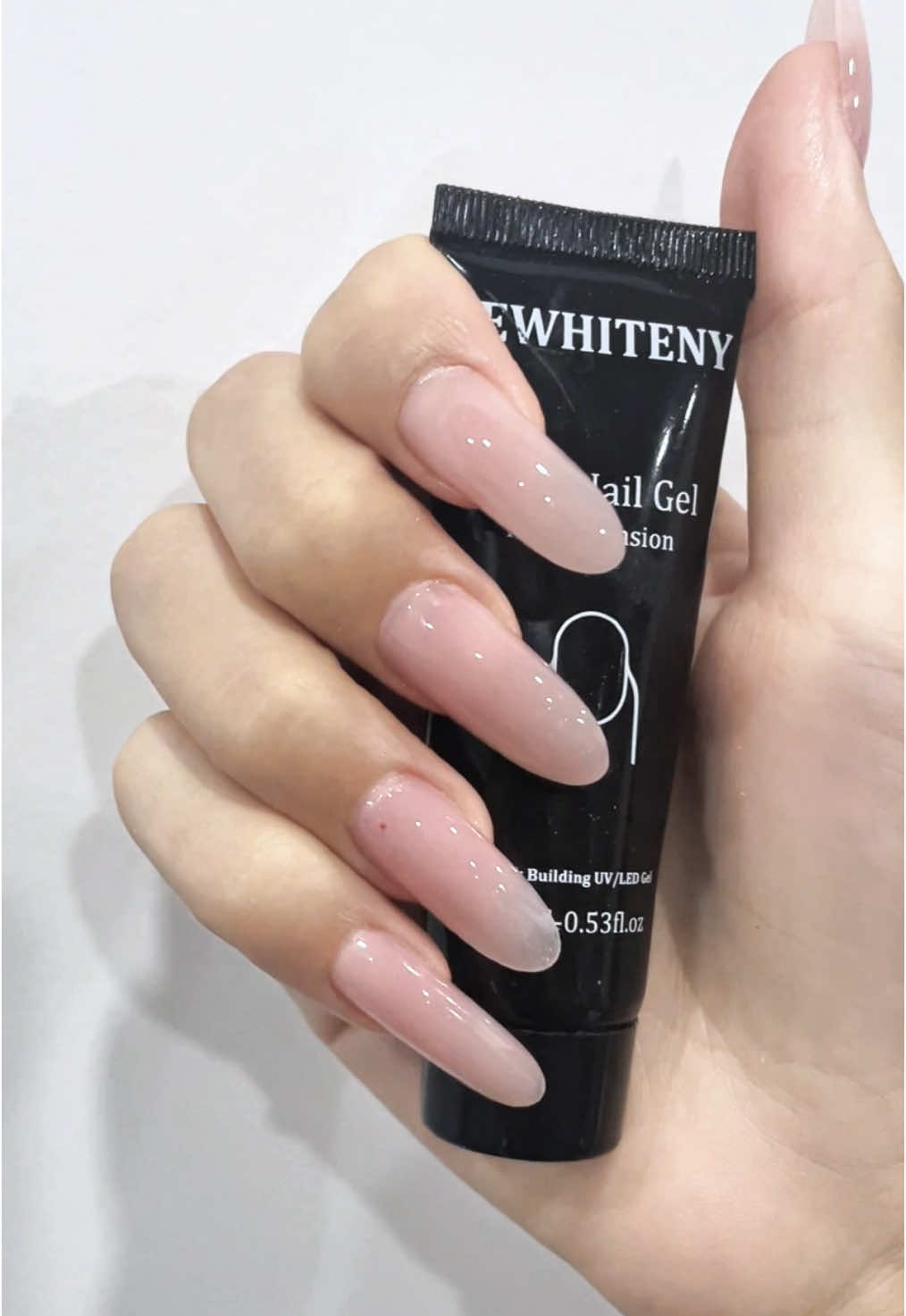 Color 306 is really super nice,go try it !!!🥹😍 #jewhiteny #DIY #gelnails #mynails #athome #foryou #christmas #polygelnails #diynails #tutorial #hand #nails #nailart 