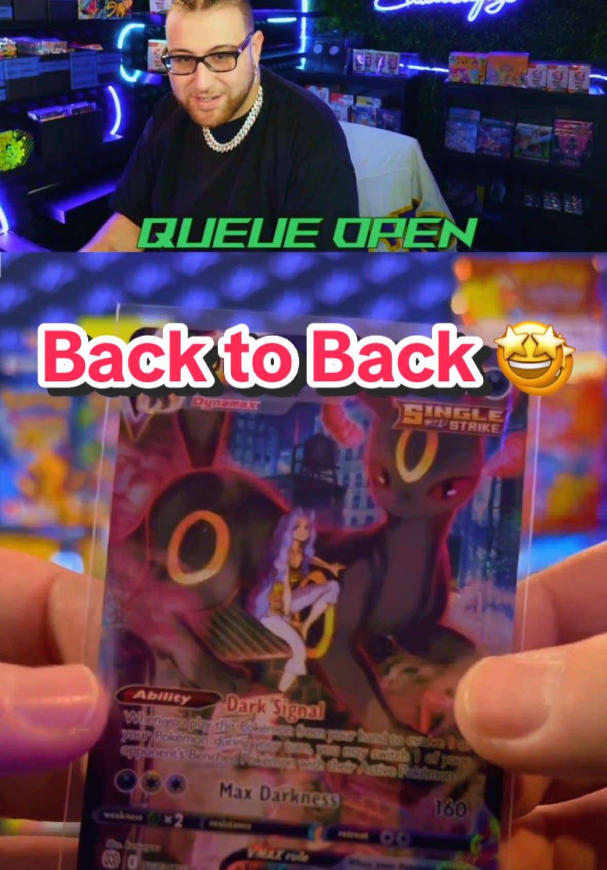 Back to Back Umbreon & Sylveon Trainer Galleries ! 🤩 #pokemon #pokemoncards #live #ripandship #ripnship #151 #pokemontiktok #pokemonscarletviolet #pokemoncommunity #charizard #pokemontcg 