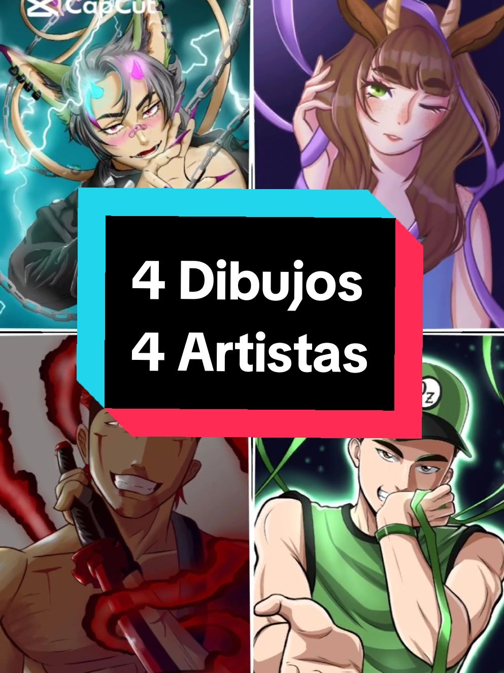 Hola! estoy muy feliz de mostrarles el resultado de esta dinámica que hice con 3 talentosos artistas los cuales son @Zatkoi @Tessa y @anthonysama05 cada uno con sus destresas y habilidades unicas! por favor apoyenlos y compartan. :) nos ayudarian muchisimo #artist #dibujodigital #arte #wacom #huion #procreate #Paint #dinamica  #clipstudiopaint 