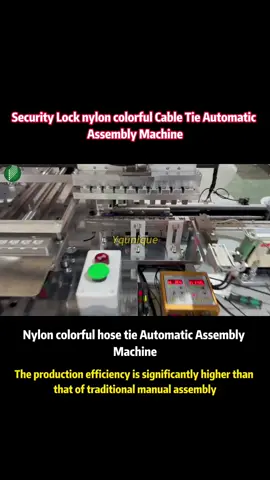 Security Lock nylon colorful Cable Tie Automatic Assembly Machine #Assembly Machine #Lead Sealing Tape #Anti-tamper Tying Band