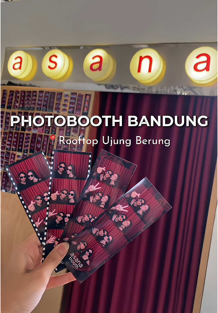 rekomendasi Photobooth Bandung💓 khususnya Bandung Timur!! using my code “andhita0211” and save 30% off‼️🤩                         📍@Asana Photobooth , Rooftop Ujung Berung #photobooth #photoboothbandung 