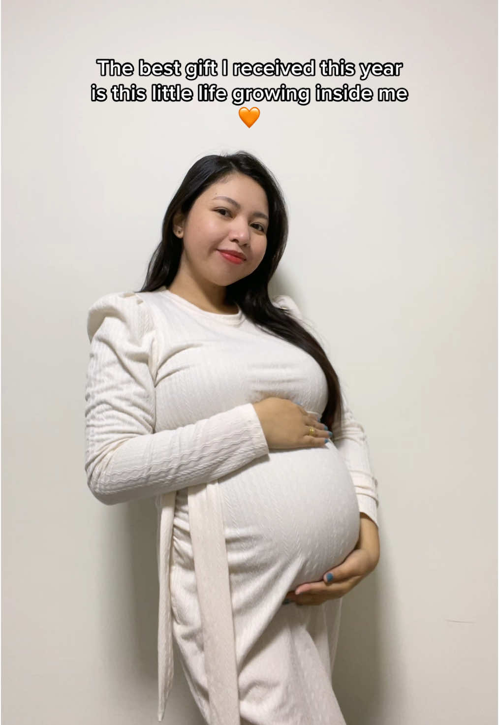 Happy 35 weeks to my little bump 🧡 #pregnancyjourney #ftm #taiwanlife🇹🇼 #filipinataiwanesecouple #mytaiwanesebaby #thirdtrimester #filtaibaby #boymom 