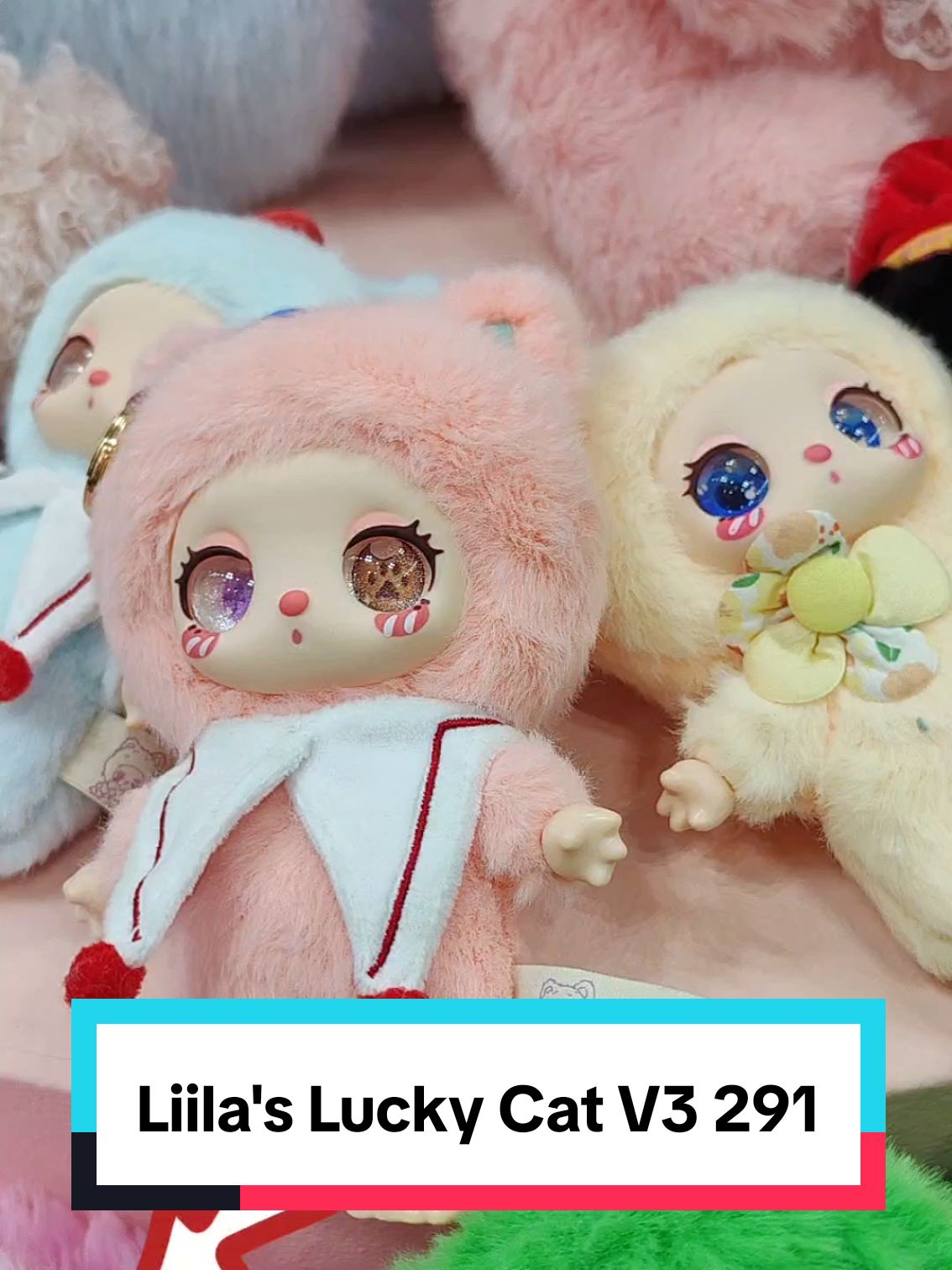 Liila's lucky cat V3 291 #ngannhennhang #blindbox #liilaluckycat #liilasluckycat #liilaluckycatv3 #liilasluckycatv3 #xuhuong #blindboxnews #liila #plushies #plushtoys #toys #fyp #liilaluckycatblindbox #liilav3 #liilazoo #unboxing #babythreeblindbox #foryoupage #quatang #cat #ilovetiktok 