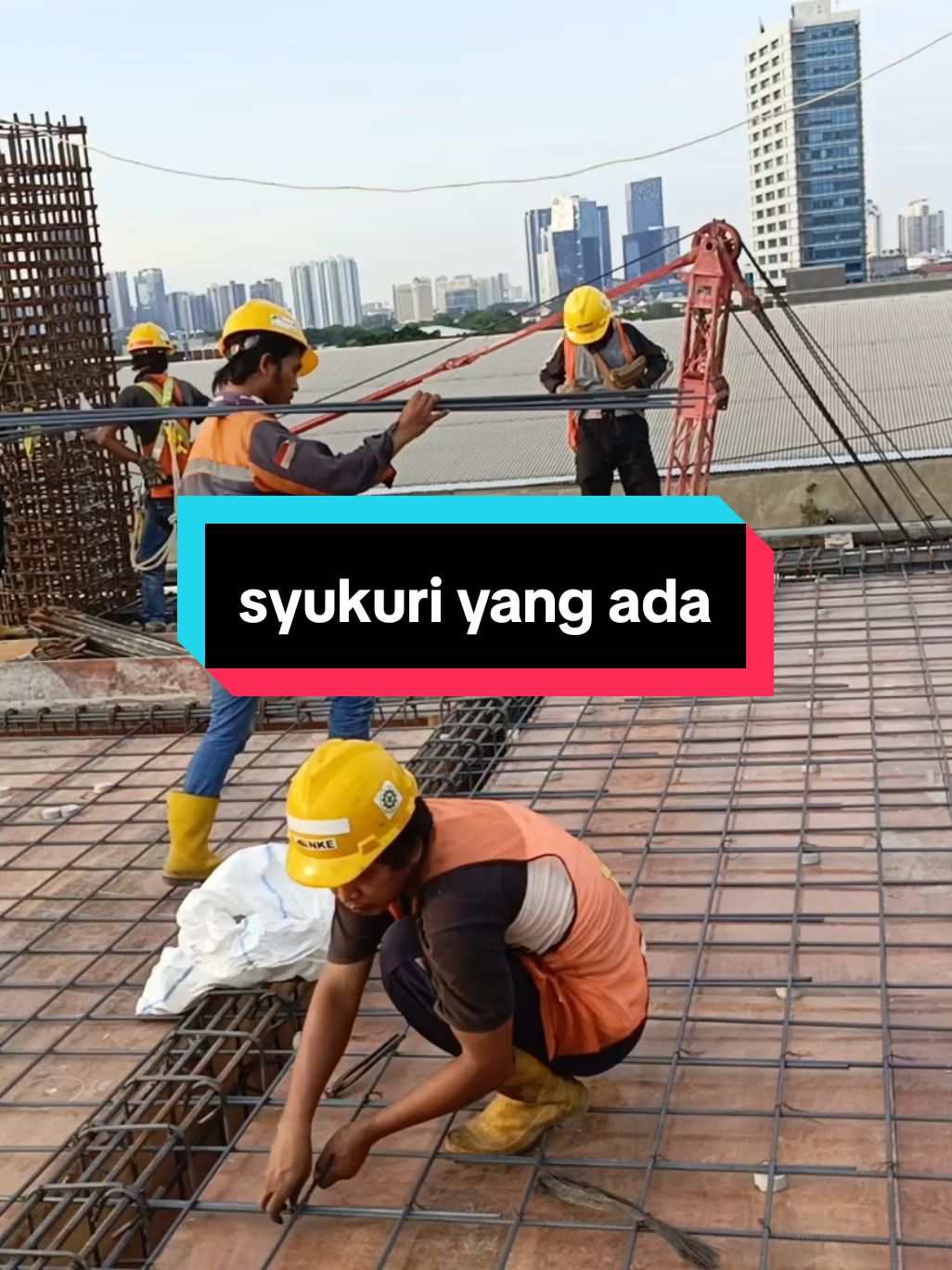 kerja keras di proyek#fyp #viraltiktok #bangunan #struktur