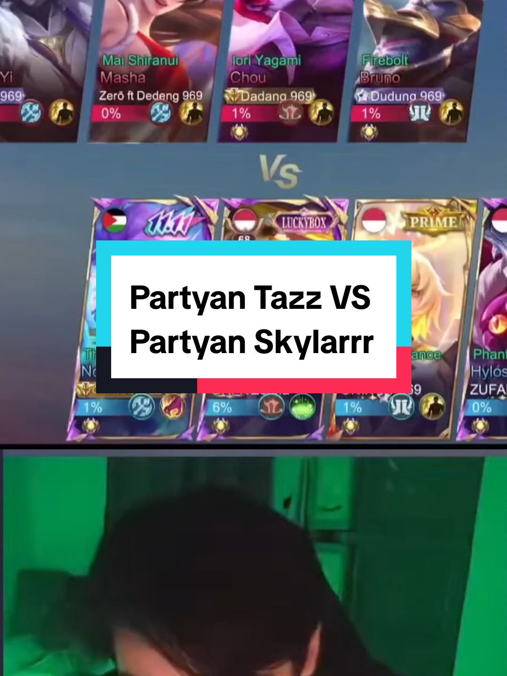 Sc yt tazz . Party tazz vs party skylar, ws 40 tazz pecah #MLBBLukas #PeerlessLight  #aetazz #rrqskylar #mobilelegends #fypage 