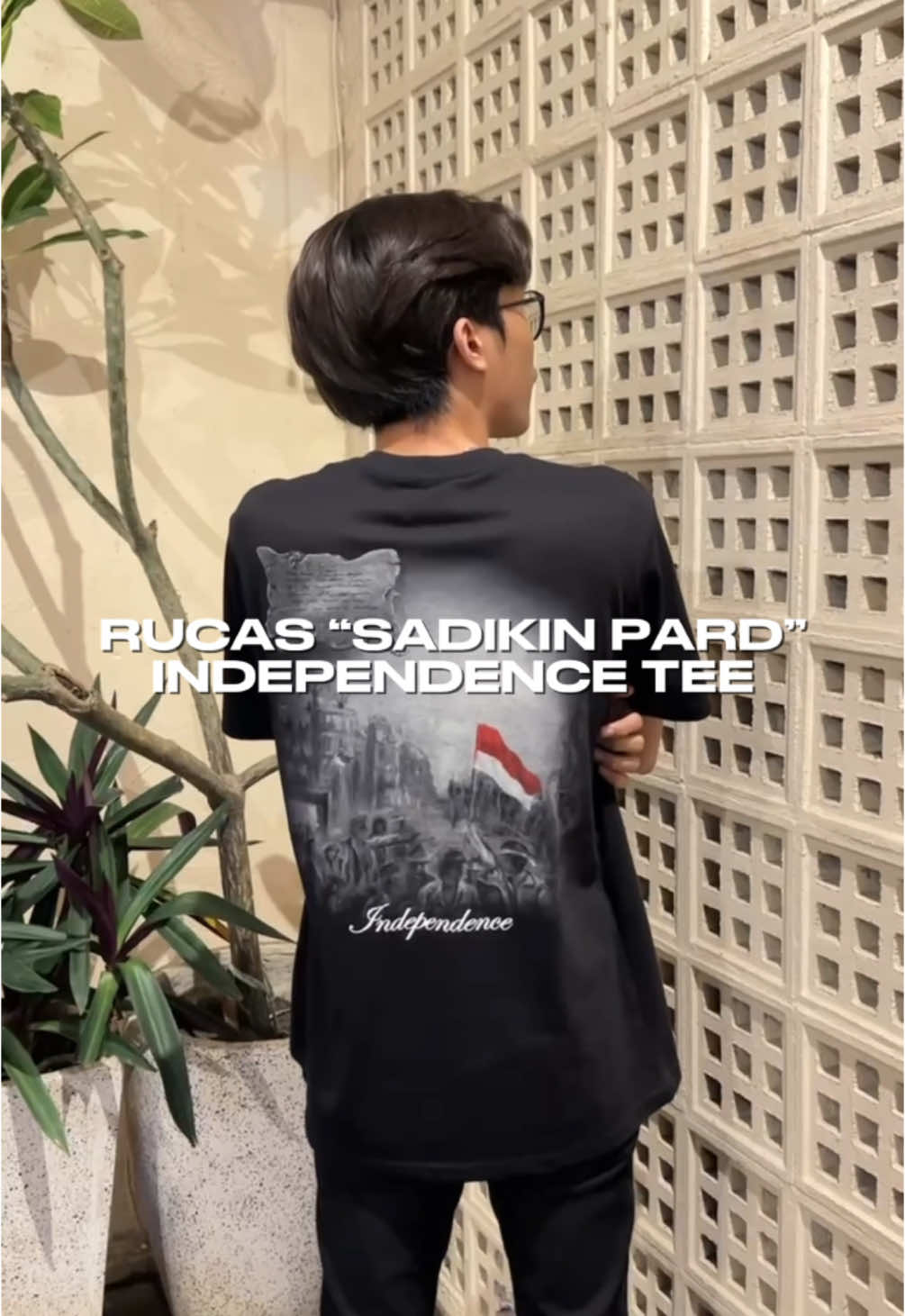 Rucas Artist Edition “Sadikin Pard” Independence Tee ready size S M L XL XXL❗️ setiap pembelian rucas artist edition mendapatkan box dan sertifikat. #rucas #rucasofficial #fyp 