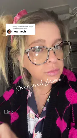 Replying to @Rihanna's Sonic World #OversizedGlasses #BlueLightGlasses #Oversizebluelightglasses##Fashion##Trending##FYP