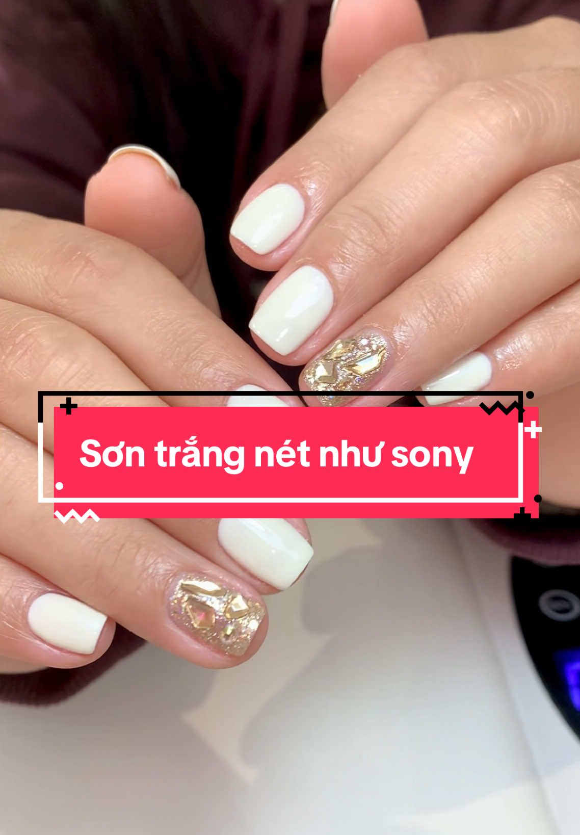 Mọi người thường sơn trắng mấy lớp ạ?! ❤️ #nails #nailart #nailsartvideos #viral #xuhuongtiktok 