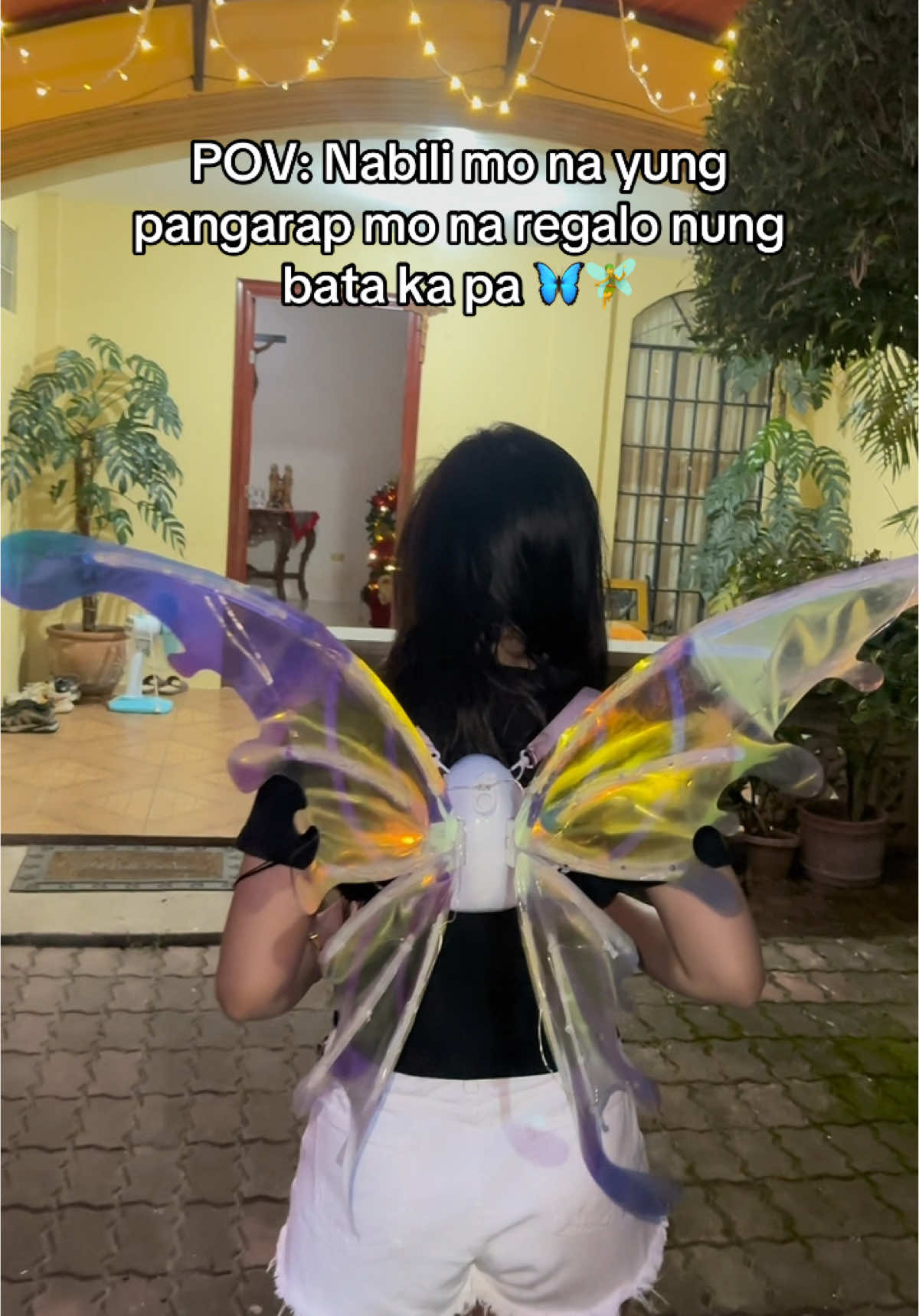 Diko naranasan dati makatanggap ng ganitong gift kaya ipaparanas ko sa pamangkin ko #fairywings #healingmyinnerchild #fyp 