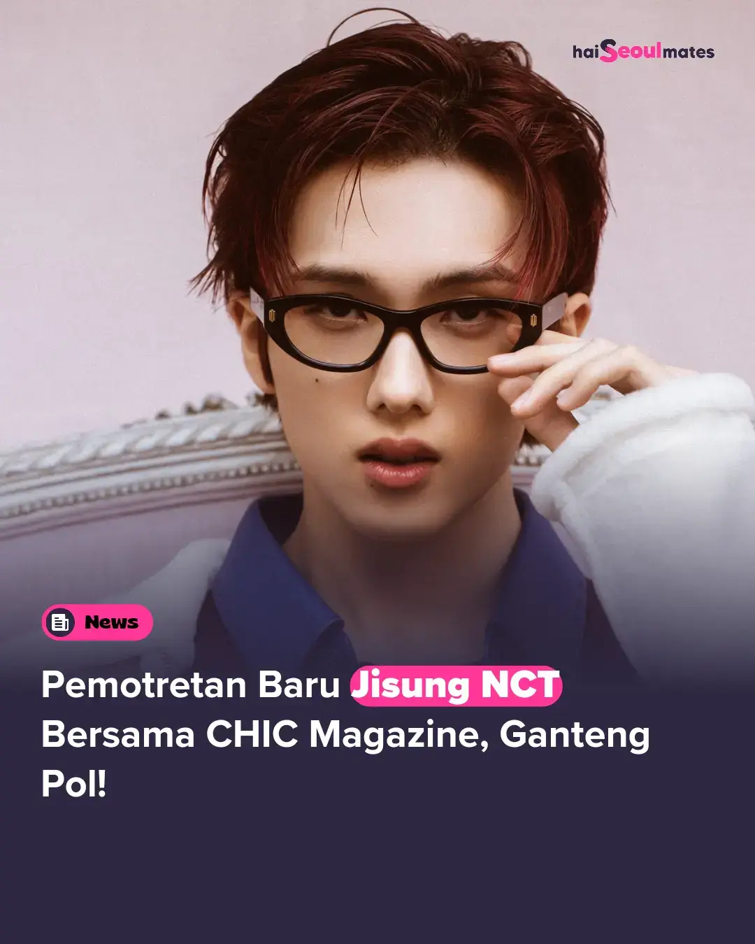 Jisung NCT akan menghiasi cover CHIC Magazine edisi Januari 2025 dalam tiga versi.  Pemotretan Jisung dengan majalah China itu menampilkan visual dan style sang idol yang menawan. #Jisung #NCT #KPop #HaiSeoulmates #hsm_jisung 