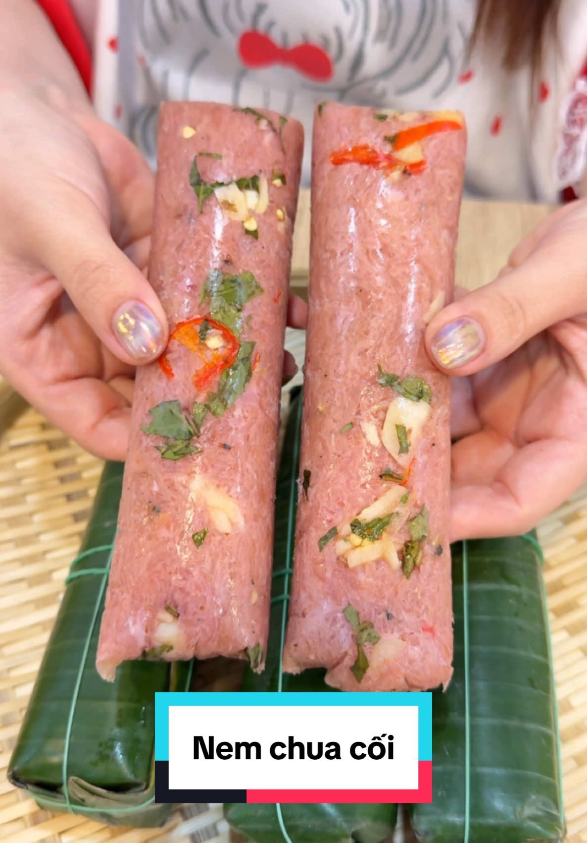 Nem chua mà to như cái cối thì gọi là nem chua cối #meberyne #review #food #mukbang #nemchuathanhhoa #nemchuacoi #quyennem 
