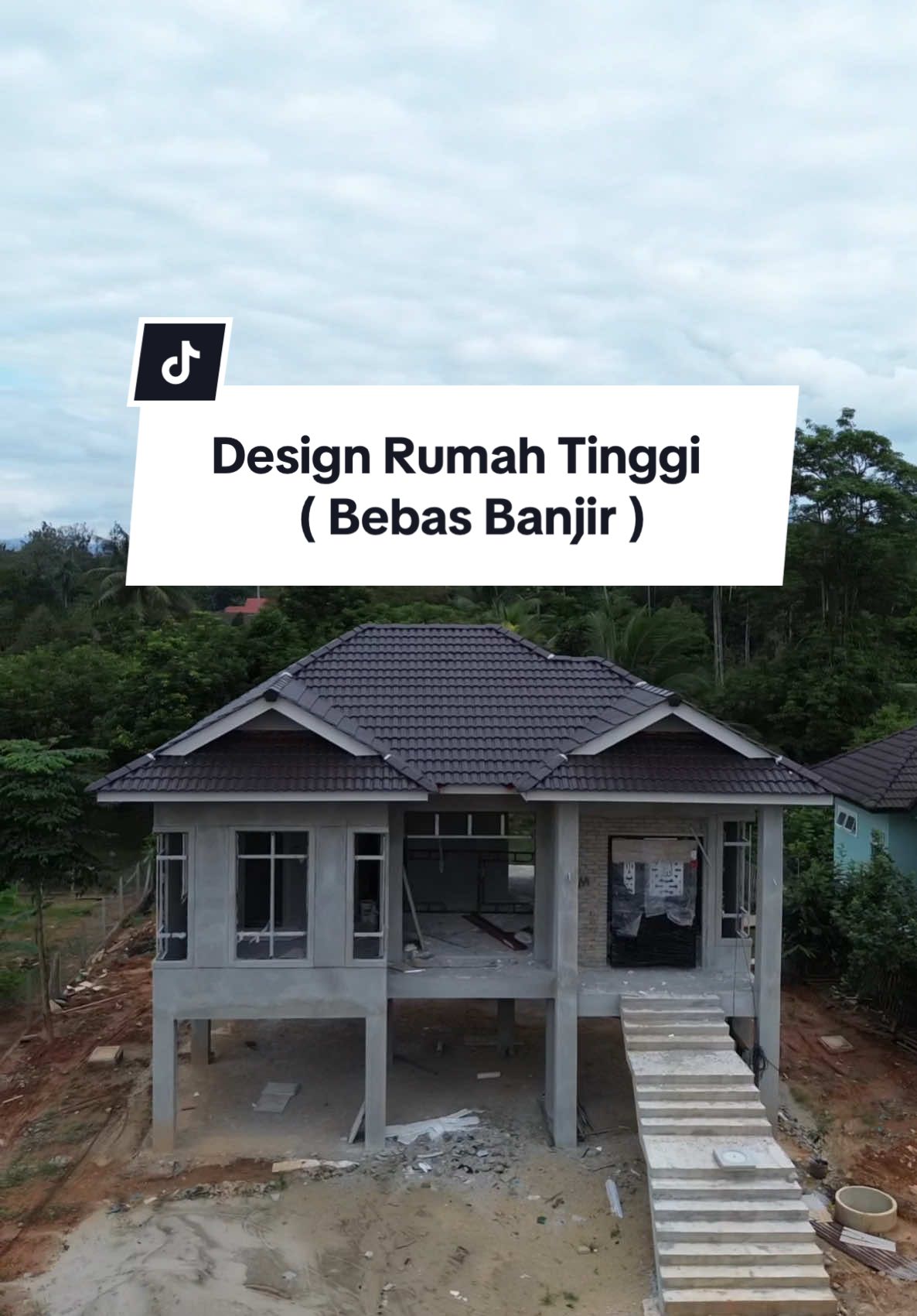 Tak sabar nak tunggu rumah anti banjir ni siap sepenuhnya 😍#kontraktorbinarumahkelantan #rumahkusyurgaku #kontraktormuda #hartanahkelantan #fypシ #rumahidaman #mahomestrading #CapCut #rumahtinggi #rumahbanjir #banjir 