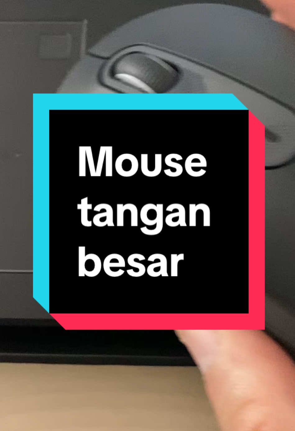 Serlahkan kejantanan anda dengan mouse yang besar untuk tangan besar. #mouse #electronics #computer #pc 