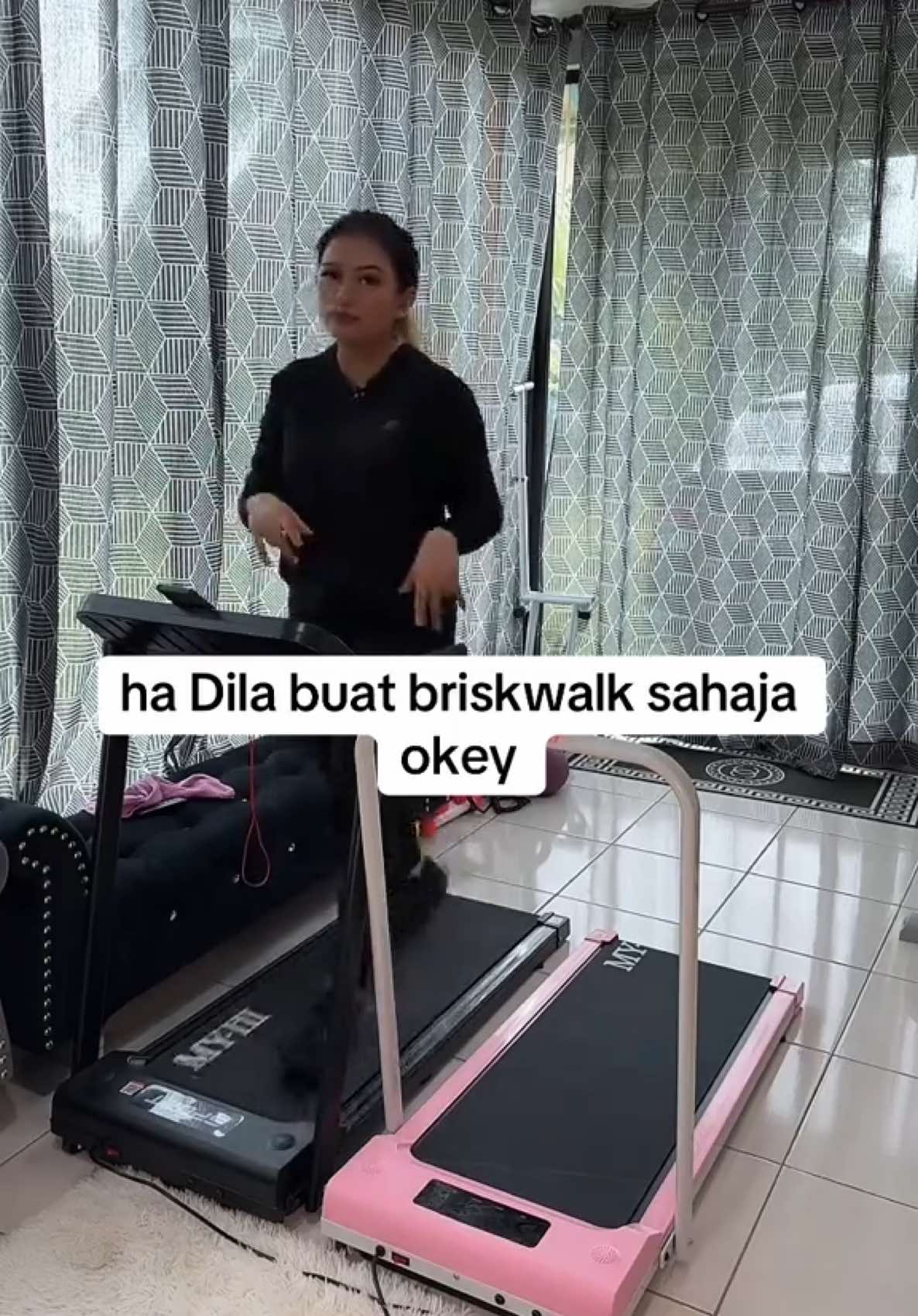 Yang ada masalah berat badan buat je briskwalk 💪🏻