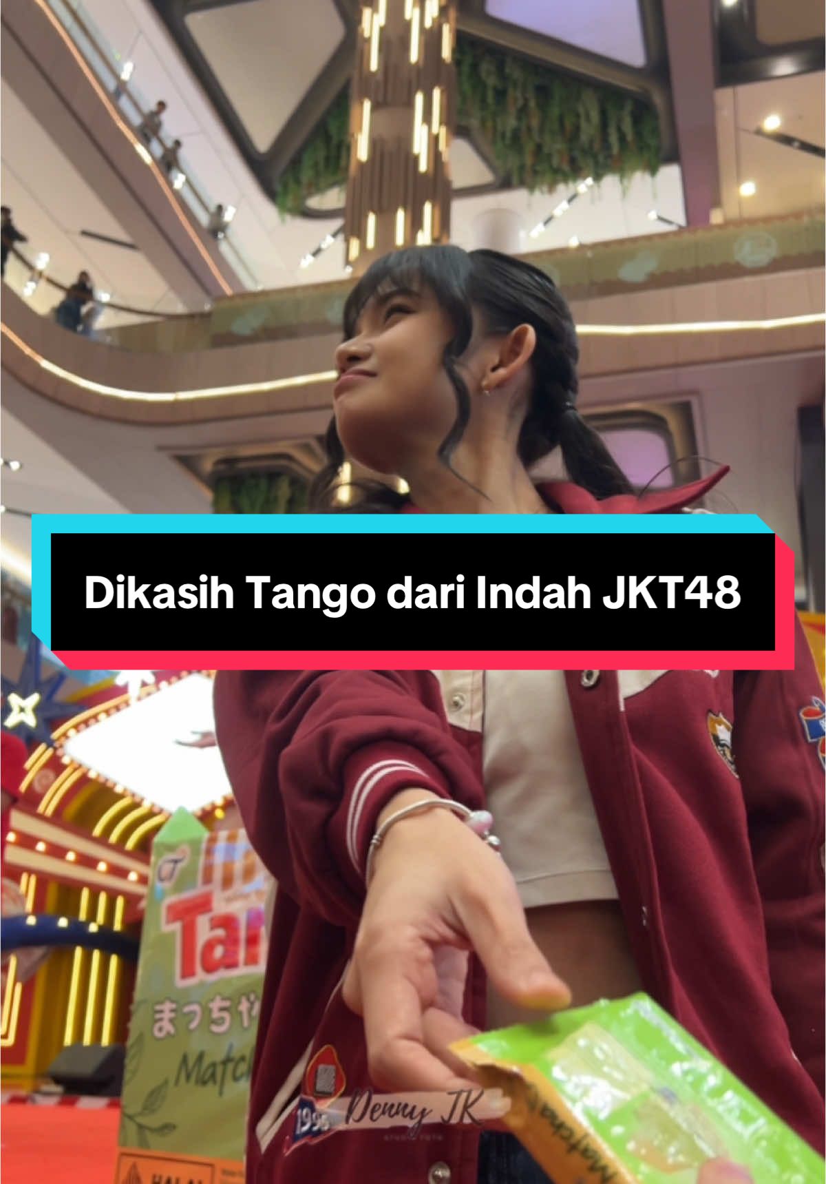 Yeyy hokinya aku wkwkw maksih ka @Indah Cahya Nabilla wafer @Wafer Tango blm dimakan nie sengaja 😁🙏 @Interindah | #MimpiIndah🌙✨ #MimpiIndah🌙✨ #Dennytk #indahjkt48 #indahcahyanabila #tangoxjkt48 #jkt48 #jkt48newera #jkt48wonderland