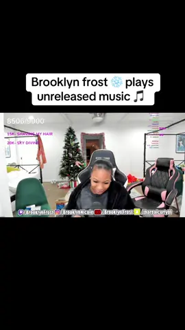 Ts lowkey hard🔥#brooklynfrost #streamer#unreleasedmusic #fyp 