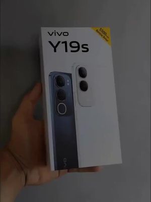 Vivo Y19s Y03t 6/128GB IP54 Water Resistance 50MP AI Camera Hp Vivo Terbaru 2024 100% Original Garansi Resmi