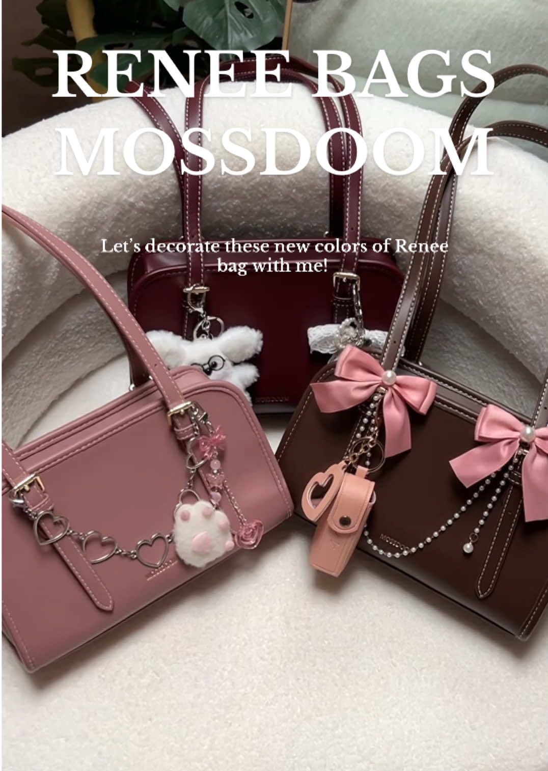 Loving the new colors of Mossdoom’s Renee bag. Super cutesy!  -Mossdoom Renee bag shoulder bag #fyp #viral #trending #reneebag #shoulderbag #mossdoom #mossdoombag #smallbag 