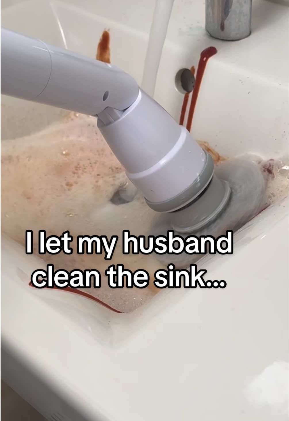 This is like when you answer a math problem correctly but the process to it was all wrong 😭😭 #CleanTok #housecleaning #stayathome #voweek #spinscrubber 