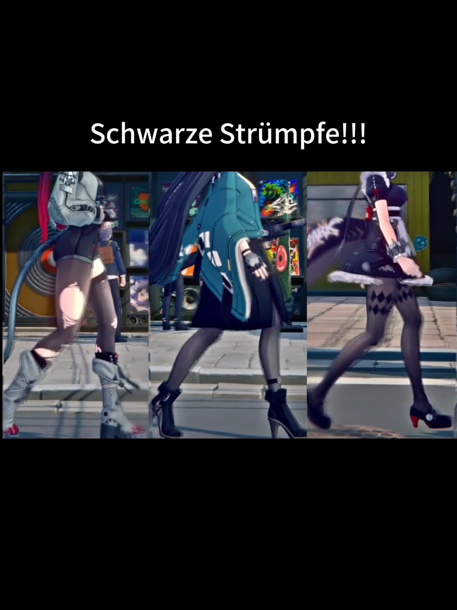 Schwarze Strümpfe!!!#zzzero #zenlesszonezero #zzz #zzzgameplay #HoshimiMiyabi