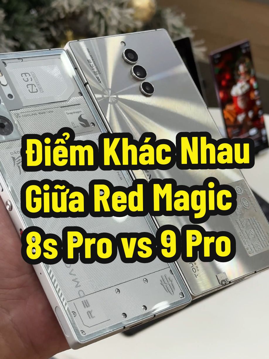 4 điểm khác biệt giữa Red Magic 8s Pro và 9 Pro. Mọi người nên xem trước khi lấy máy nha.  #lequanmobile  #review  #redmagic 