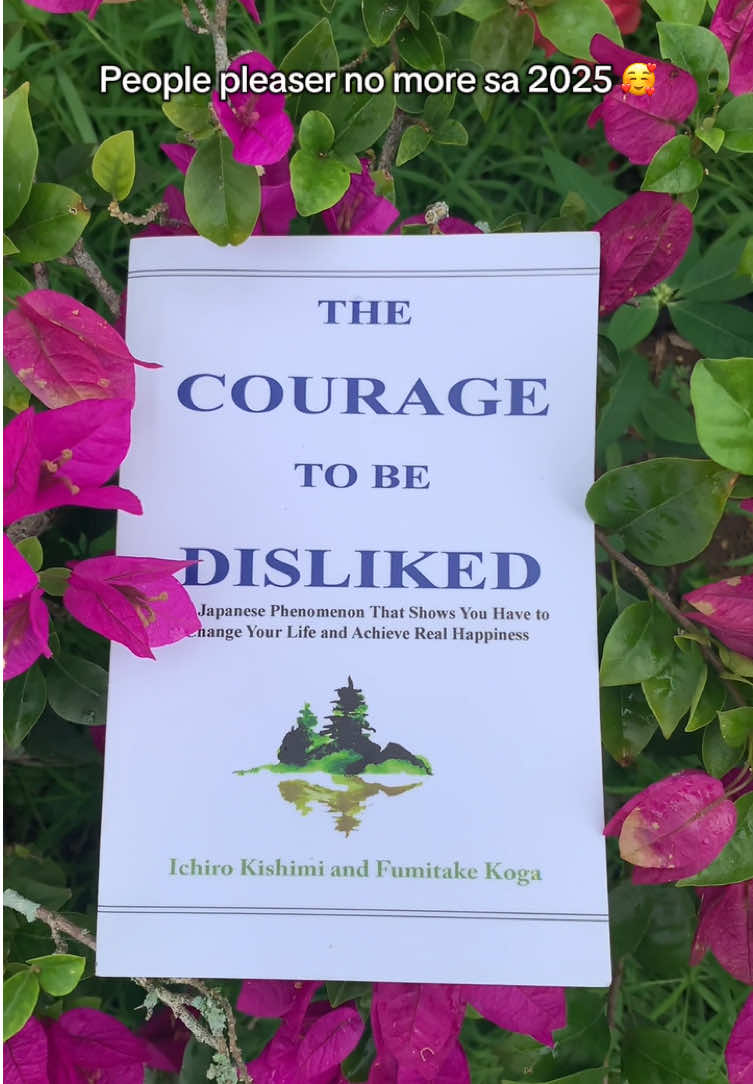 Because of this book I’m not a people pleaser anymore! 🤍  #thecouragetobedisliked #book #books #BookTok #fyp 