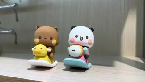 Gấu bập bênh cute decor trang trí #decor #bubududu 