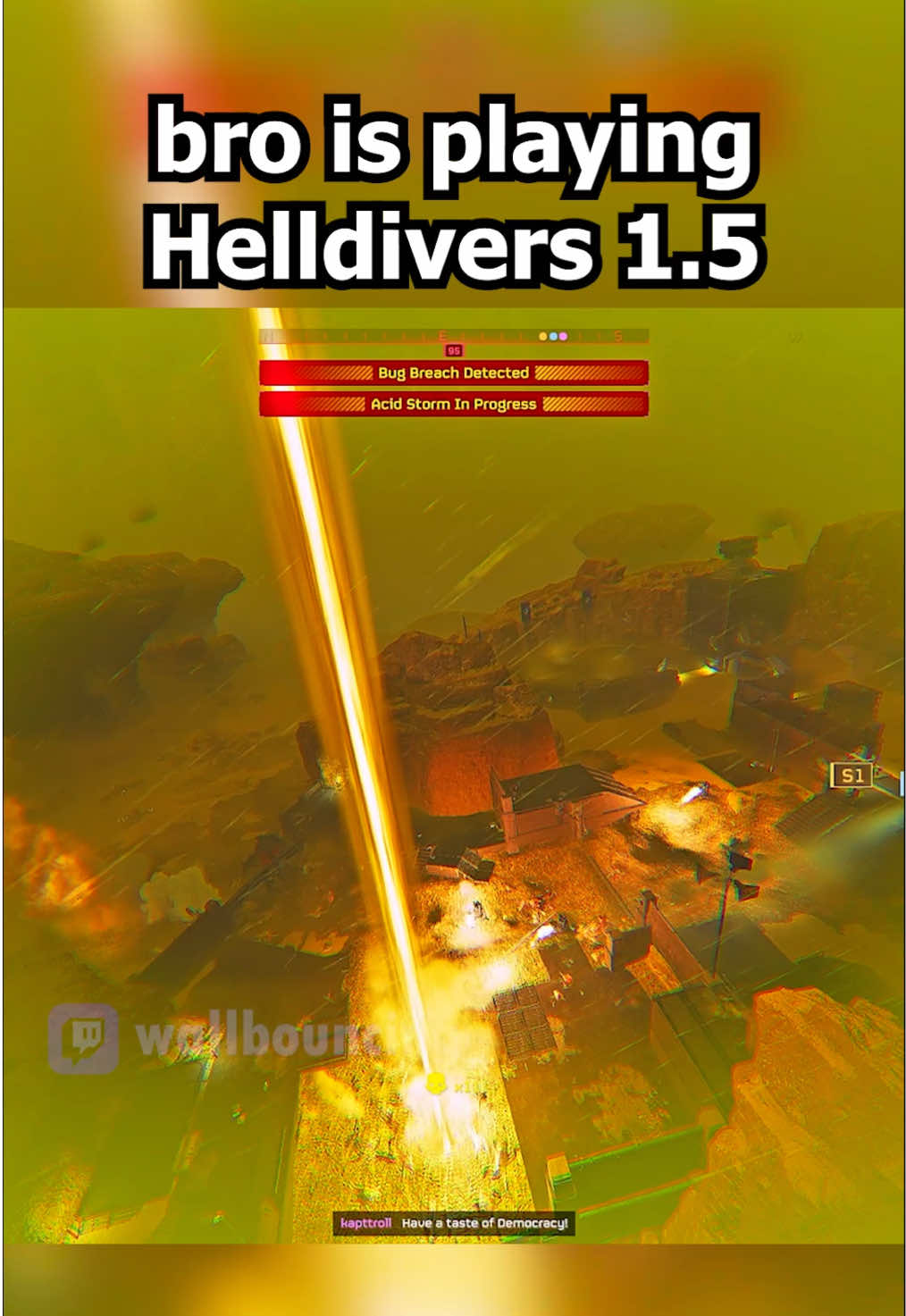 still my favorite glitch to do #helldivers #helldivers2 