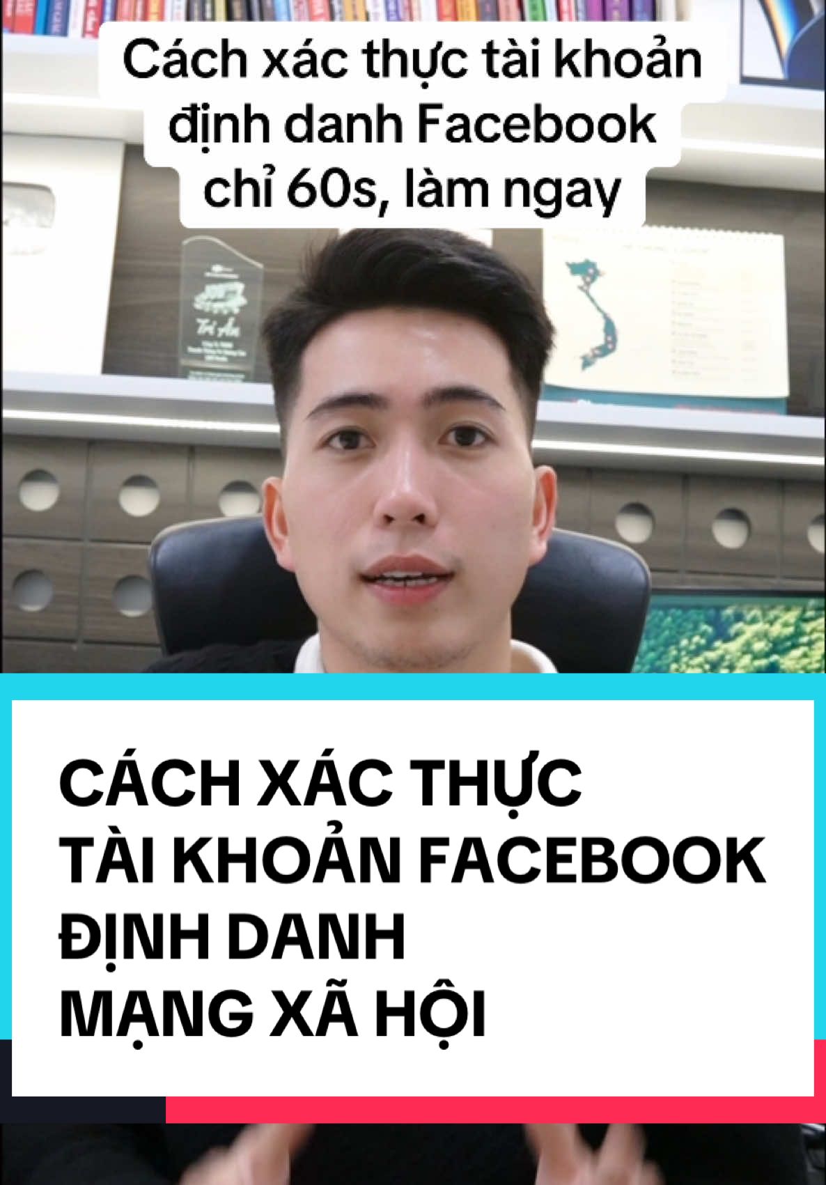 Cách xác thực tài khoản Facebook, định danh mạng xã hội chính chủ, từ ngày 25/12/2024 - Tranh thủ làm ngay nhé | Lê Duy Hiệp #leduyhiep 