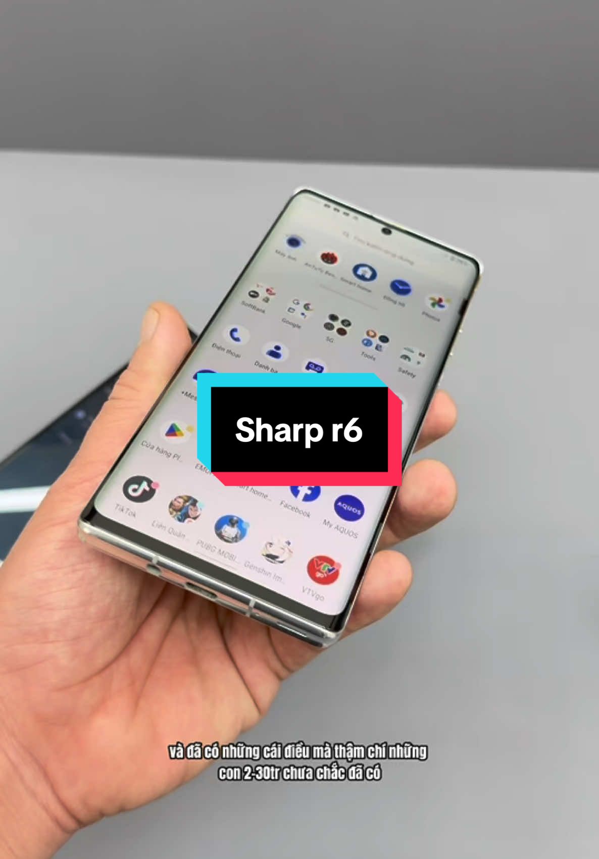 Siêu phẩm sharp r6