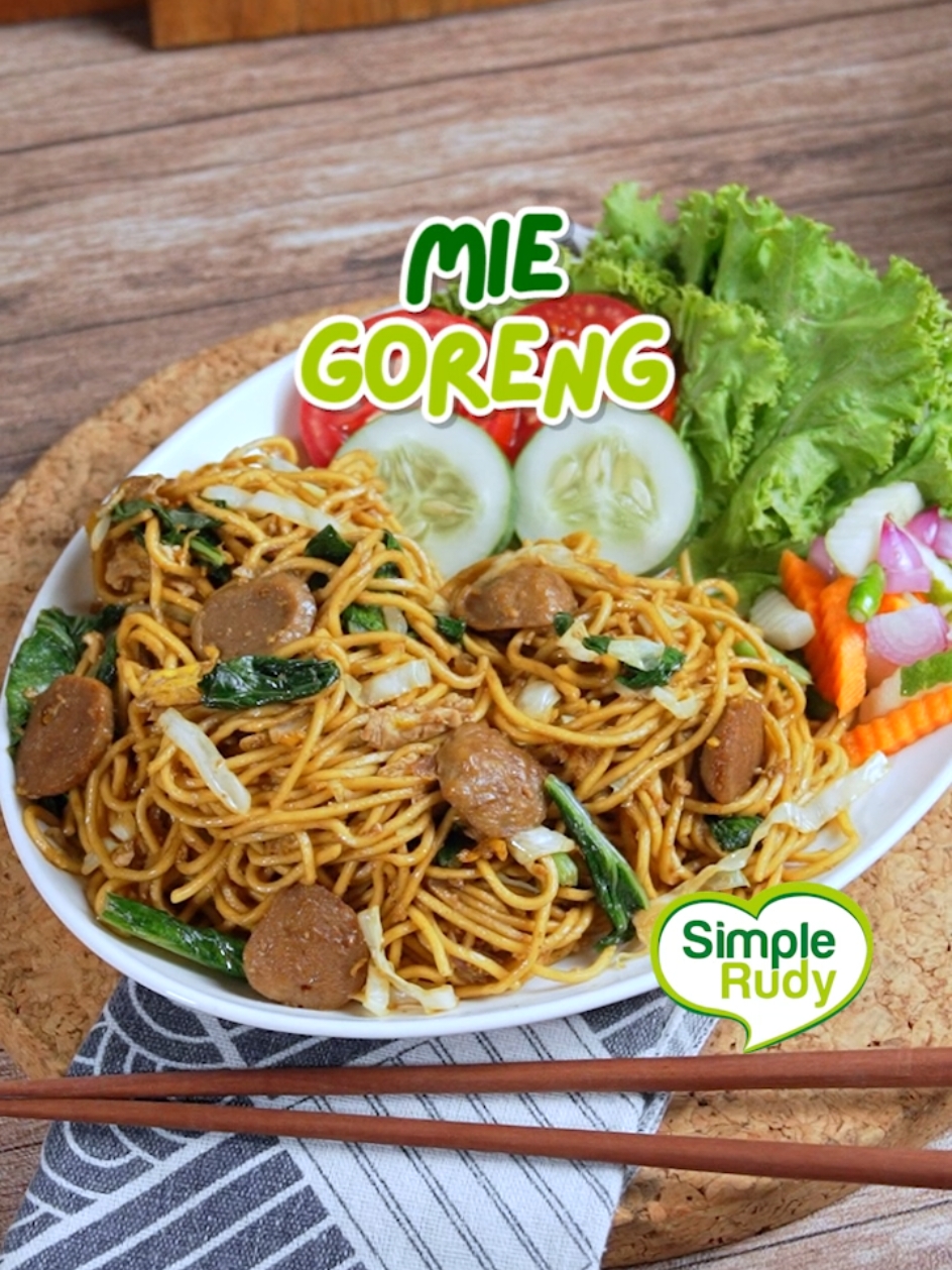 [RESEPNYA ADA DI AKHIR VIDEO YA GAES] Mie goreng ala resto yang bikinnya praktis dan tentunya enak. Ditinggal noleh bentaran aja auto ludes deh, kalian pecinta mie wajib recook yaa 🥰 #simplerudy #resepsimple #reseppraktis #mie #miegoreng #miegorengpraktis #miegorengalaresto #idemasakan #fyp #viral #trending 