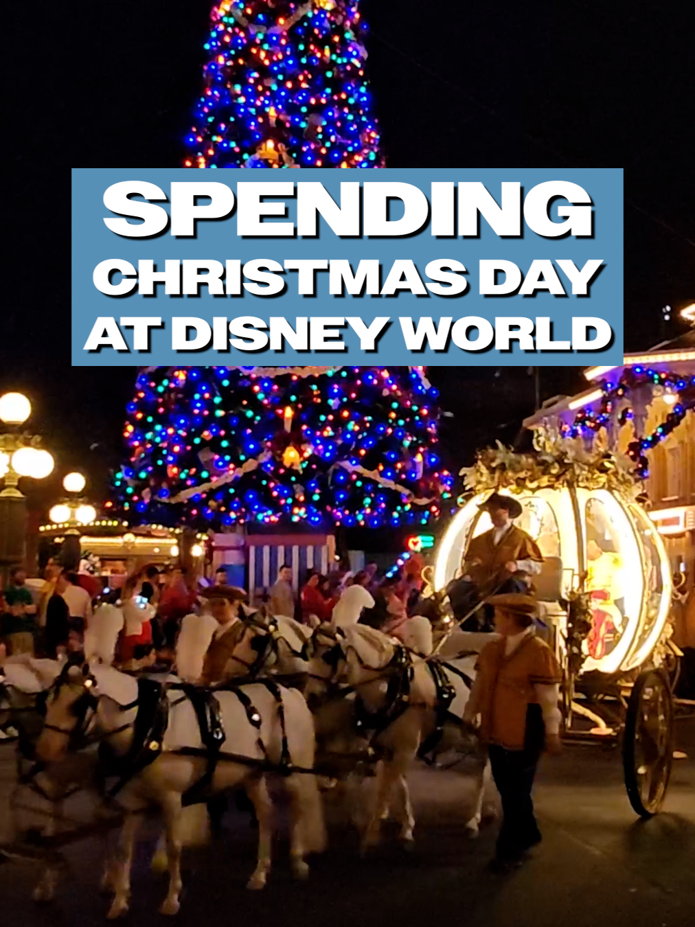 'We moved to Disney and spent Christmas Day in the most magical place on Earth!'  🎄✨🏰 Would you trade your Christmas day for this? 🎅🎢 (Via: SWNS) #DisneyChristmas #HolidayDreams #MagicalMoments