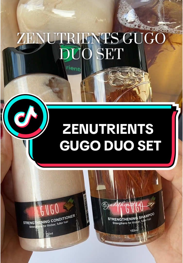 Zenutrients Gugo Duo Set 🫧🫧🫧 @zenutrients 🍃 #zenutrients #gugoduoset #gugo #gugoset #hairshampoo #hairconditioner #haircareproducts #recosbyj #foryou 