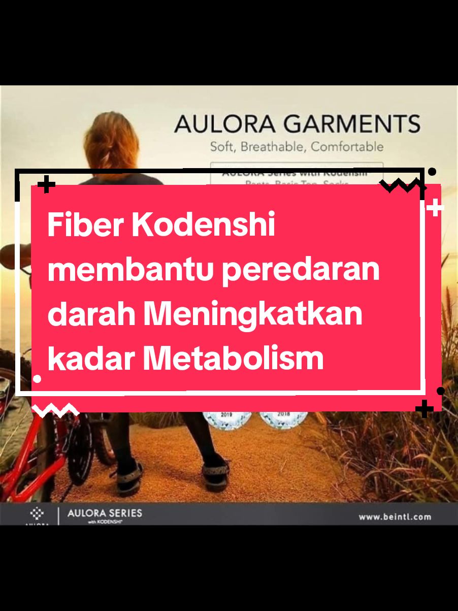 AULORA  SERIES sangat berbaloi untuk penggunaan harian kerana Teknologi yang ada pada FIBER KODENSHI membolehkan anda dapat manfaat Far Infrared bila2 masa. #sharingiscaring  #helpingmorepeople  #Auloraseries  #aulorapantswithkodenshi  #auloraseamleesbra  #aulorasockswithkondenshi 