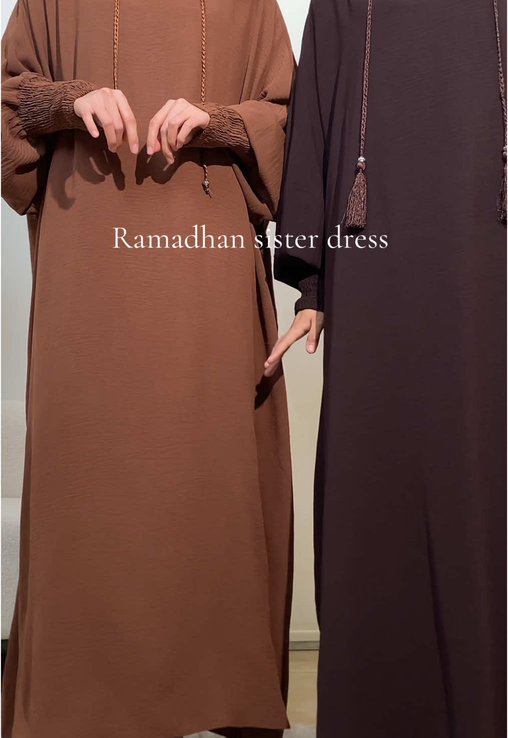 Ramadhan sister dress #muslimah #fyp #OOTD  #abayabuth #abayauk #abayafashion #modestyfashion #ootdhijab #abayagirls #mariamscollection  