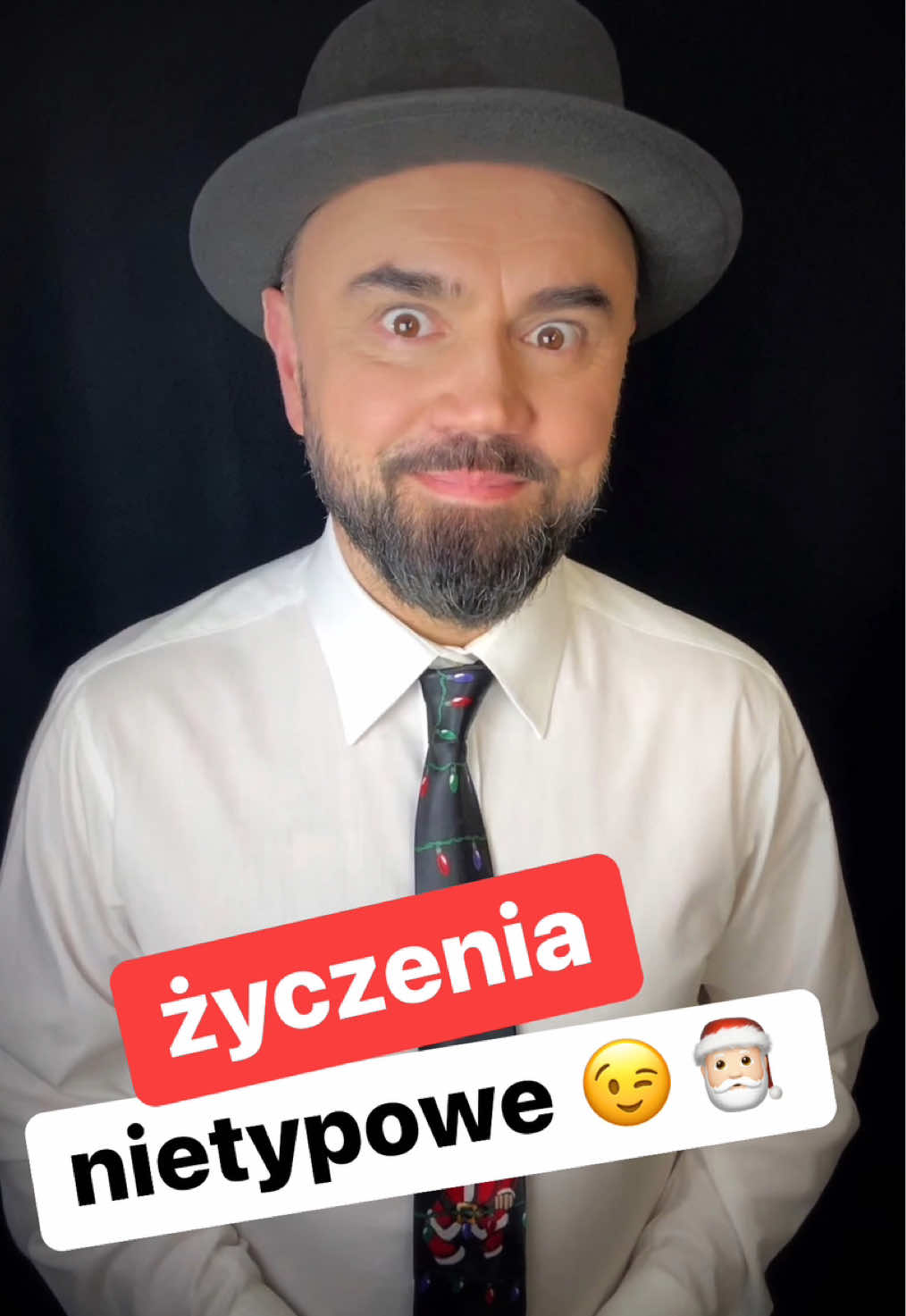 Nietypowe życzenia🎅🏻(tekst #szymonkusarek )#naświęta #wiersz #wigilia #nawesoło #świętabożegonarodzenia #życzeniaświąteczne 