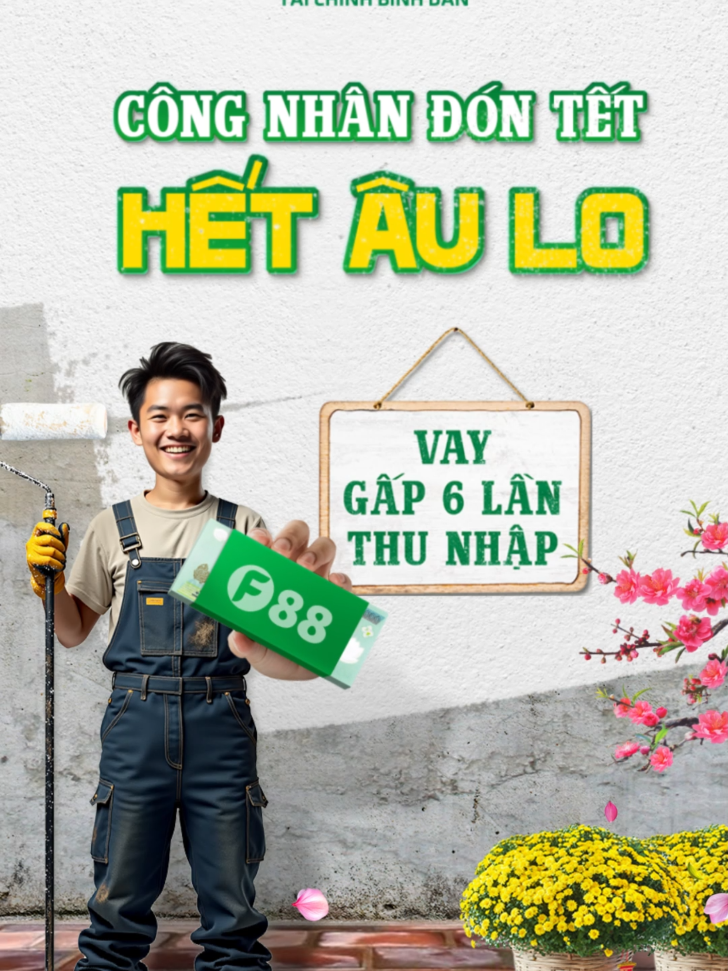 Công nhân đón Tết - Hết âu lo #tet #vaybangdangkyxe #vay #congnhan