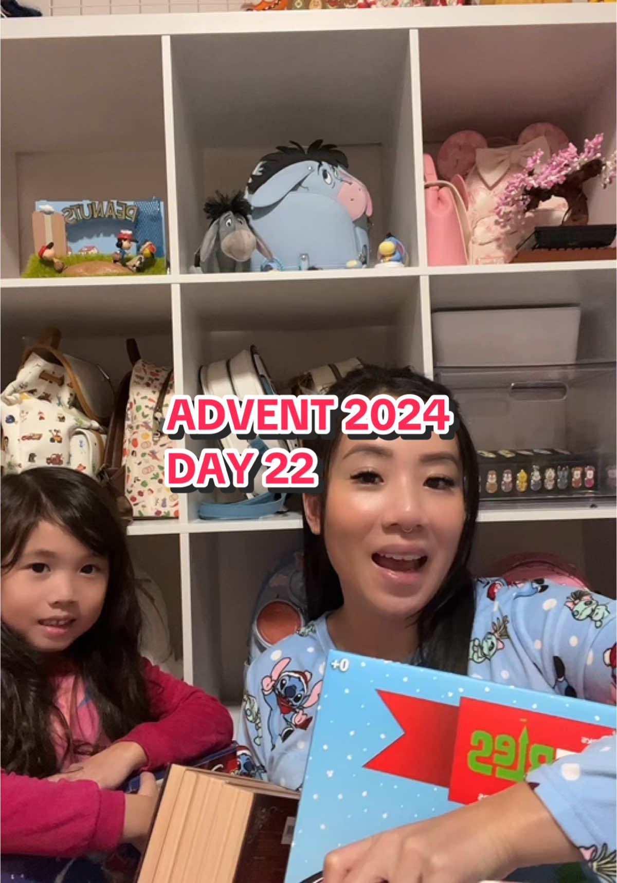 Advent 2024 wraps up this week 😭 #advent #advent2024 #adventcalendar #collectingwithliz #disneypins #disneydoorables #disneywishables #lego 