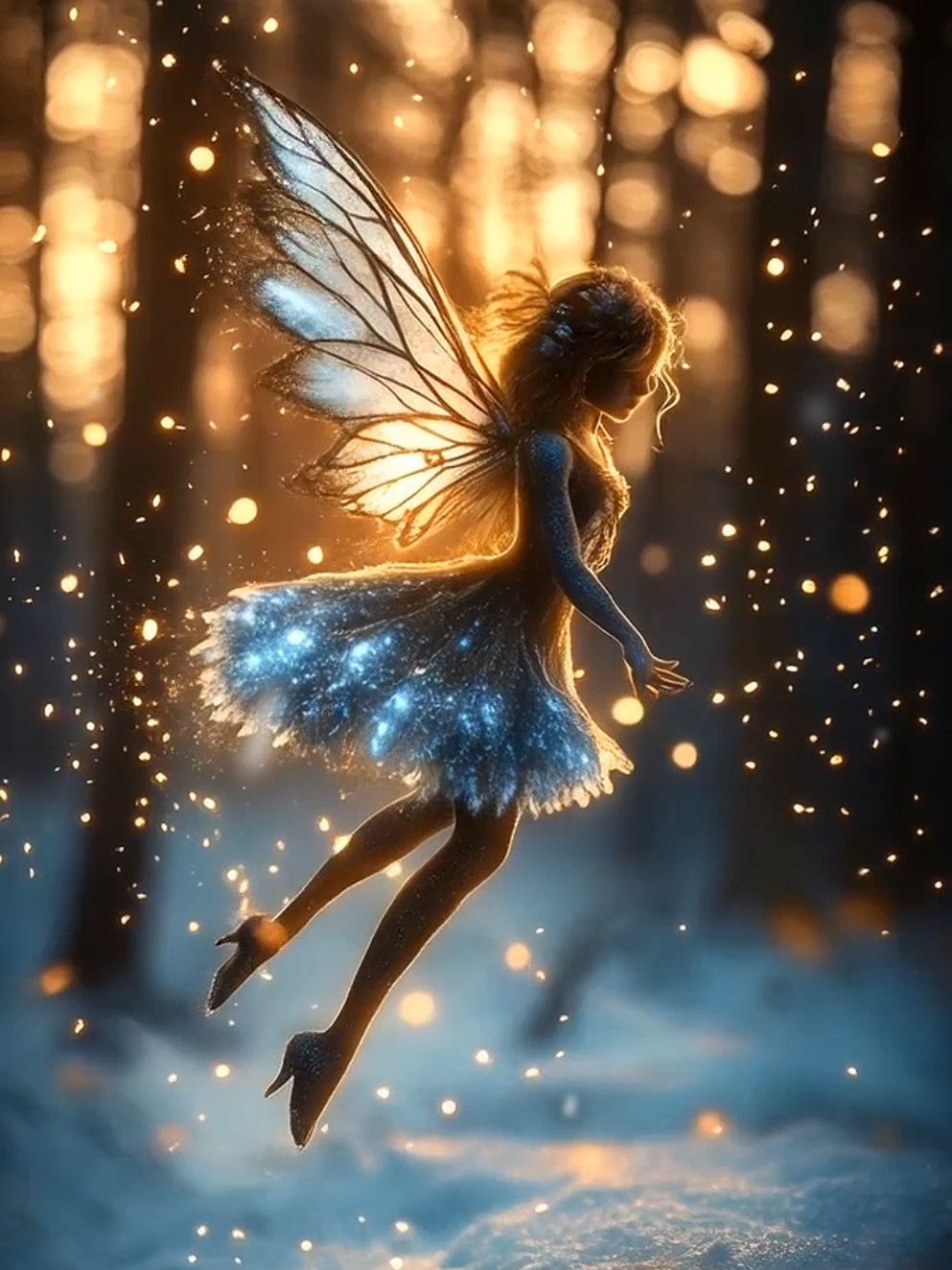 Winter Fairies  #fairy #christmas #winter #angel #angels 