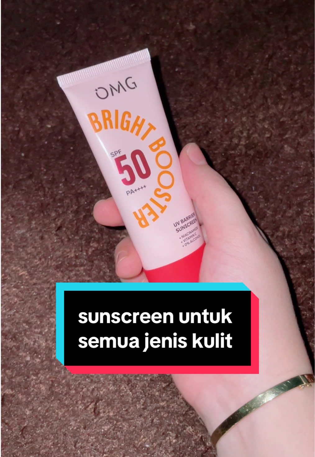 sunscreen yang melindungi dari sinar UV dengan SPF 50 PA++++ #sunscreen #omg #omgsunscreen #affiliate #affiliatetiktok #affiliatetiktokshop #fyp #fypシ゚ 