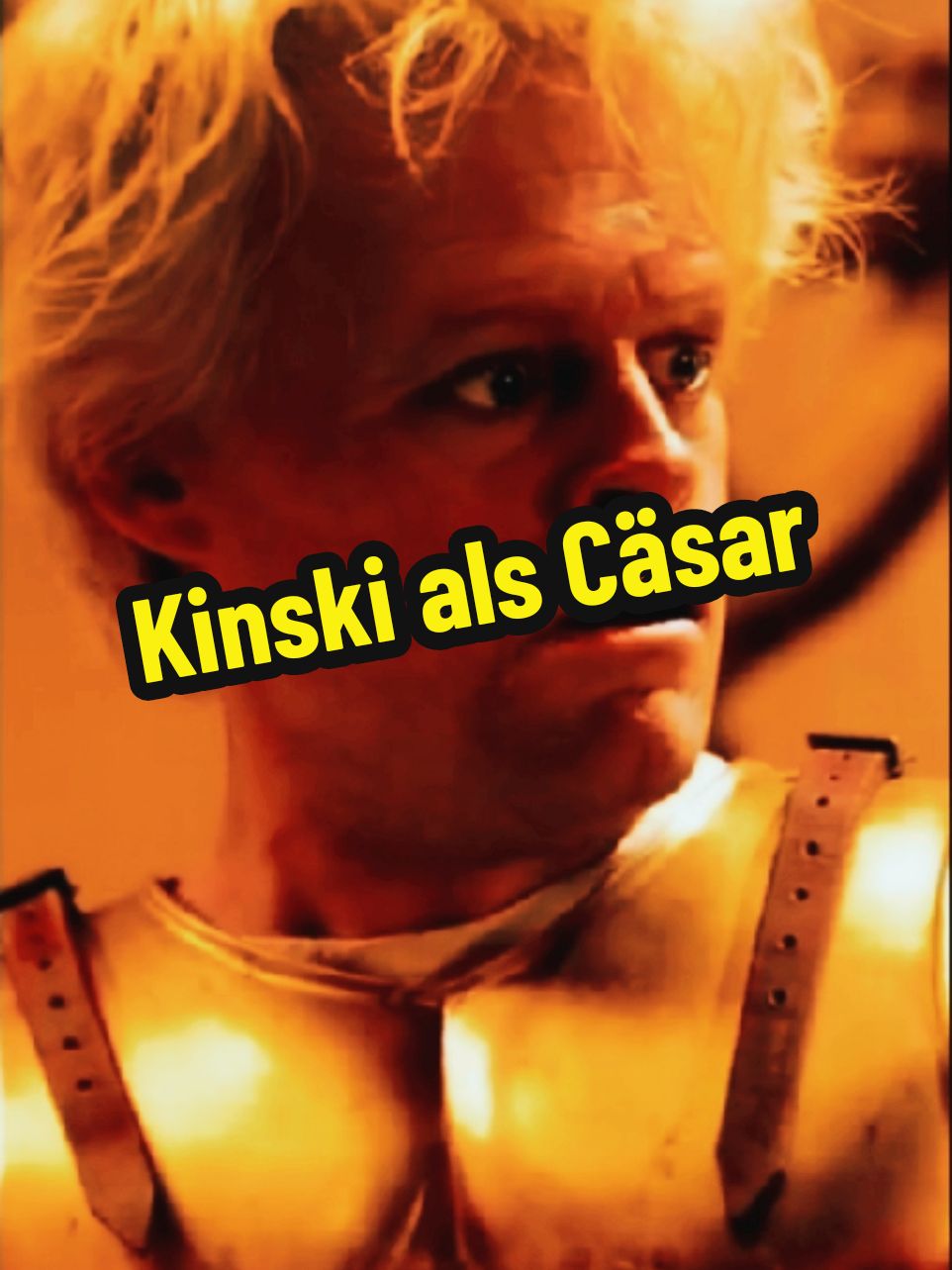 Kinski als Cäsar - Ich LIEBE dich, du #deutschland #berlin #österreich🇦🇹deutschland🇩🇪 #kinski #sketch #cesar 