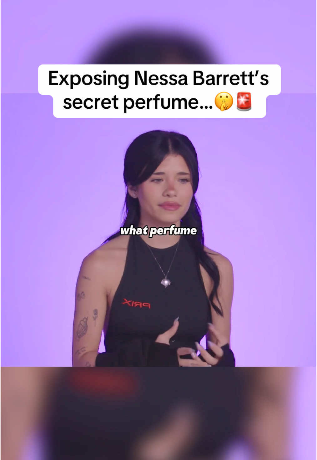 Exposing Nessa Barrett’s secret perfume…🤫🚨#perfumetiktok #fragrancetiktok #aftershave #cologne 