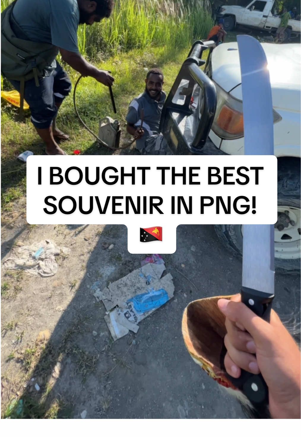 🇵🇬 the road between Aitepe & wewak is known for its hijackings. Lets see how it goes 👀  **Disclaimer: Carrying and owning a bushknife is completely legal in papua new guinea. 🇵🇬** #travel #traveltiktok #backpacking #traveltok #traveling #travelbucketlist #travelvlog #png #pngtuber #pngtiktok #pngtiktok🇵🇬 #papua #papuatiktok #papuanewguinea #papuanewguinea🇵🇬 #viral #fyp #dnzhtravels 