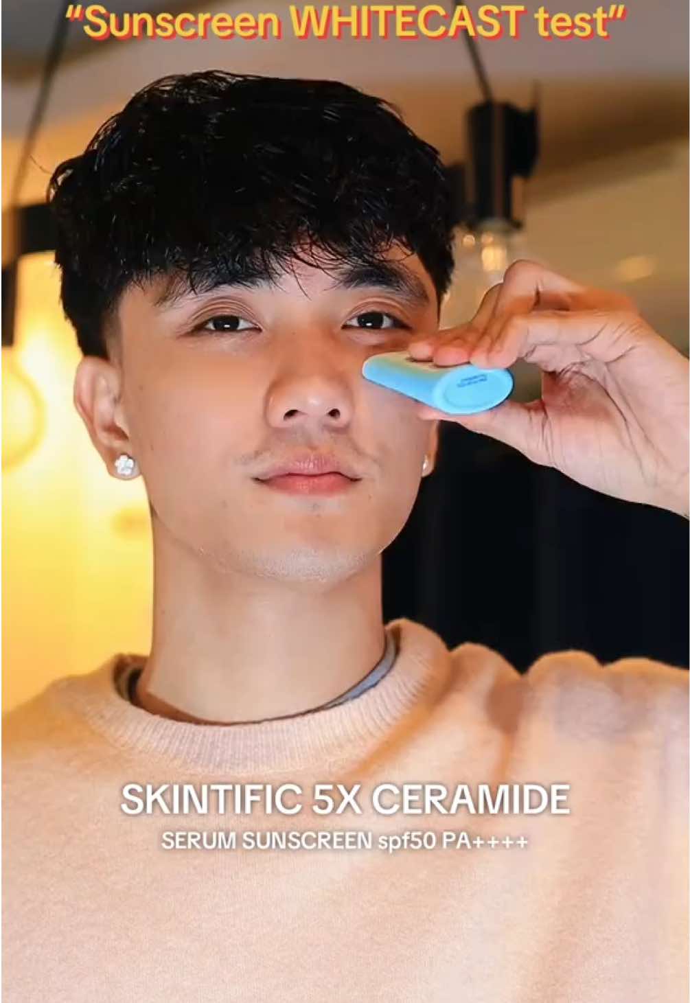 Sunscreen for sensitive skin @SKINTIFICPH  #skintificsunscreen  #skintificph  #skintificmugwortclaystick 