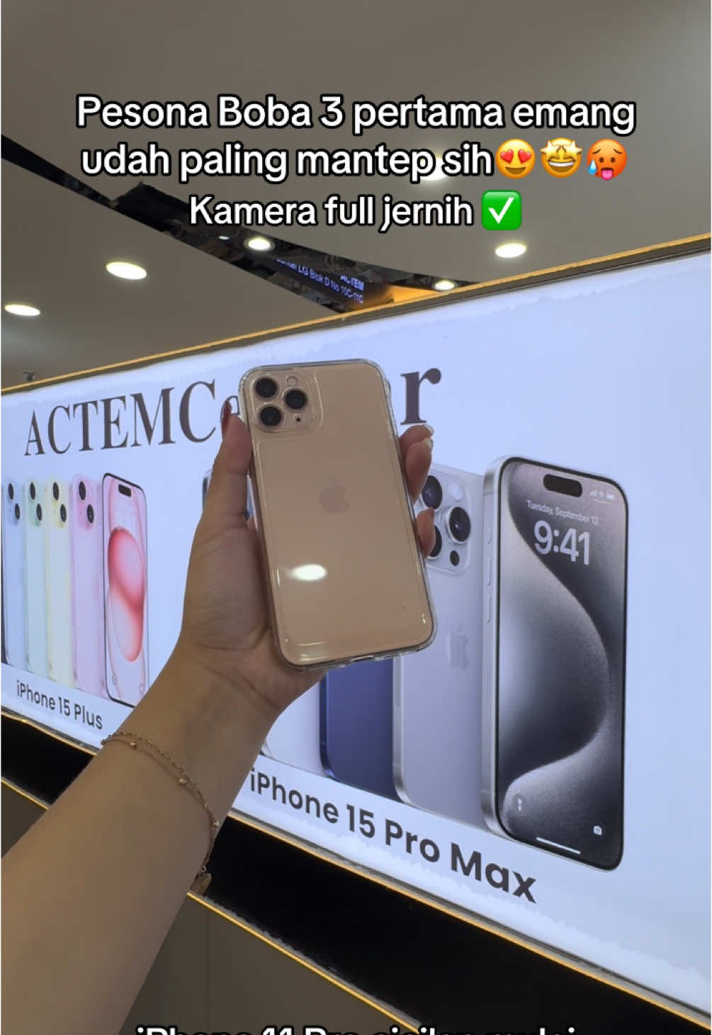 Jernih banget ya ternyata iphone 11 pro mana cuman 6jutaan😍🤩#fypシ #fypage #masukberanda #fypageシ #xybca #trendingvideo #xybcafyp #iphonemurah #x #fy #xyzbca #promo #iphone11pro #kamerajernih 